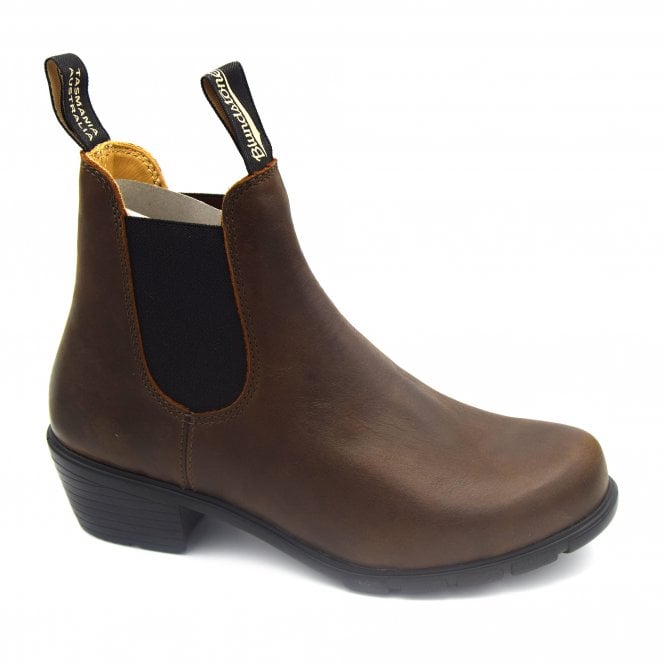 Blundstone Boots 1673 Antique Brown Heeled Women's Boots