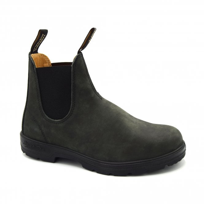 Blundstone Boots 587 Rustic Black Classics Chelsea Boots