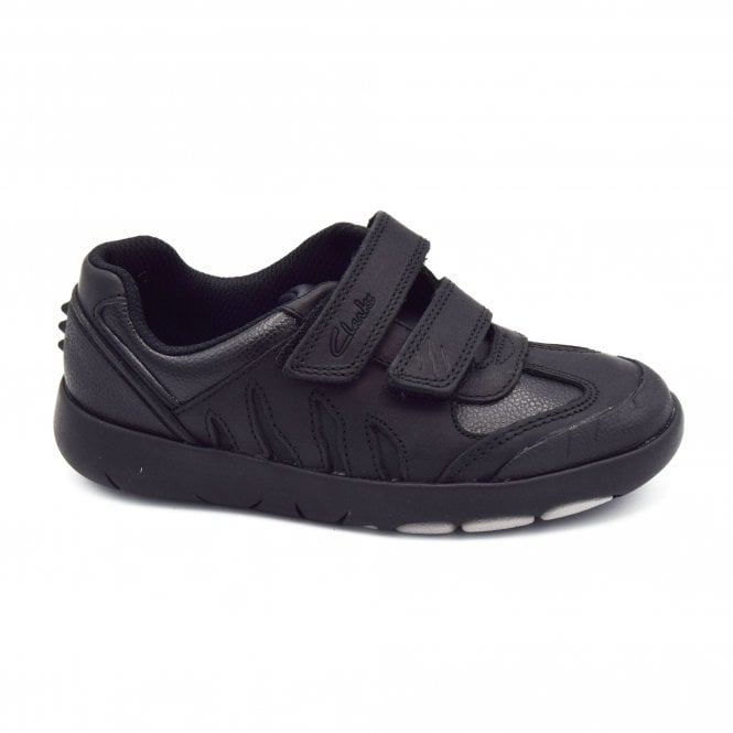 Clarks REX STRIDE T CHILDREN'S SCHOOL SHOE