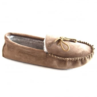 MAINE MENS MOCCASIN STYLE SLIPPER