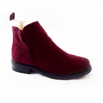 PIONEER LADIES WOOL LINED ANKLE BOOT