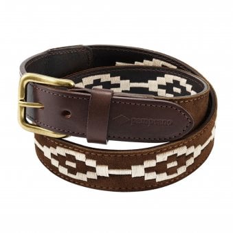 BROWN SUEDE BELT