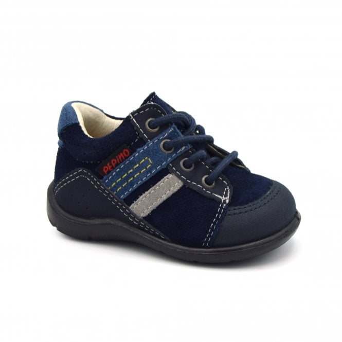 Ricosta  Asa Children's Blue Nubuck Leather Boot