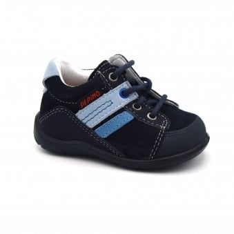 Ricosta Asa Children's Blue Nubuck Leather Boot