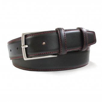 3751/55 RED STITCH BELT