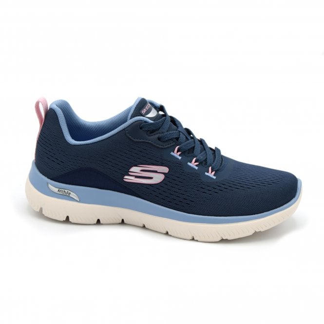Skechers 150754 ARCHFIT SUMMITS DAILY FLOW WOMENS TRAINERS