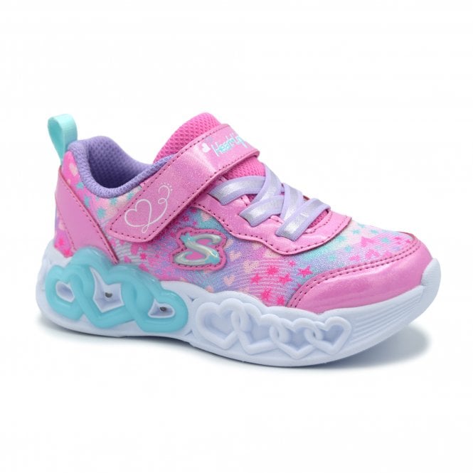 Skechers 303261N INFINITE HEART LIGHTS CHILDREN'S TRAINER