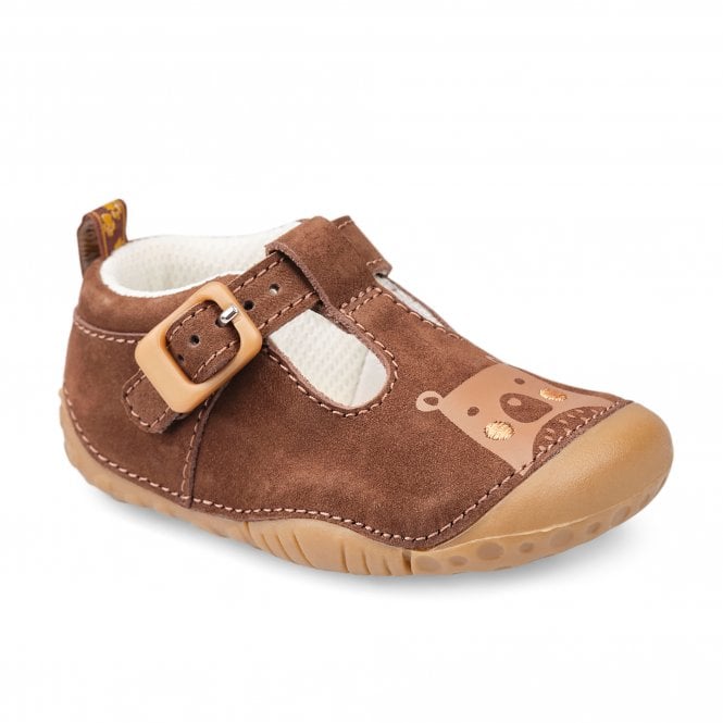 Start-rite CUDDLE BROWN NUB CHILDREN'S PRE-WALKER