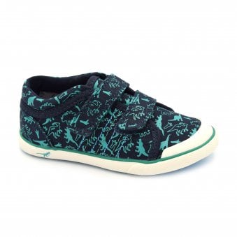 JURASSIC NAVY DI BOY'S CANVAS SHOE