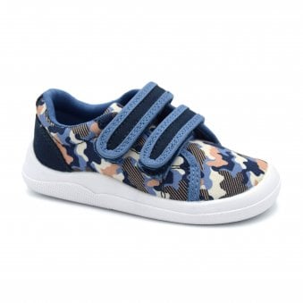 WRIGGLES DOUBLE BAR CHILDREN'S CANVAS SHOE