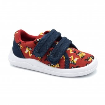 WRIGGLES DOUBLE BAR CHILDREN'S CANVAS SHOE